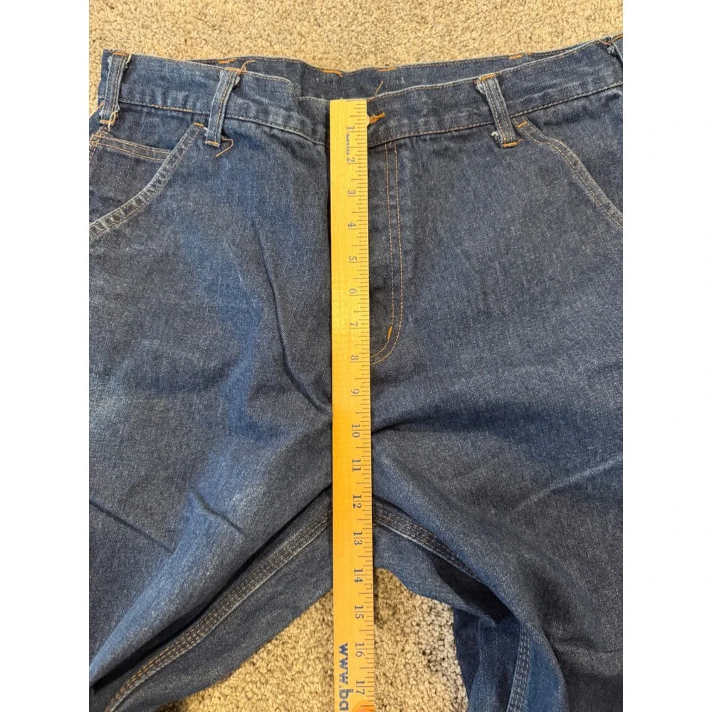 Rasco FR Work Jeans Mens 36x32 Blue Carpenter Flame Resistant Denim FRC1212